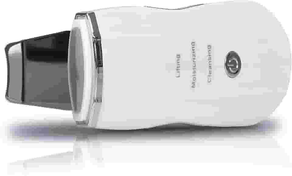 Peeling Ultrassônico E Ionização Facial Portátil Anti Cravos E Acne Limpeza Profunda e Renovação da Pele