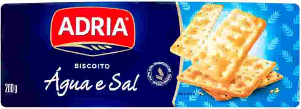 Biscoito Água e Sal Adria Pacote 200g