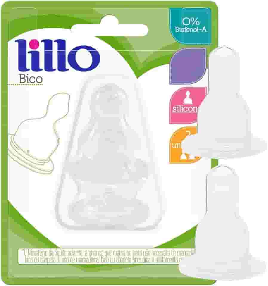 Bico Para Mamadeira Natuform Silicone, Lillo, Transparente