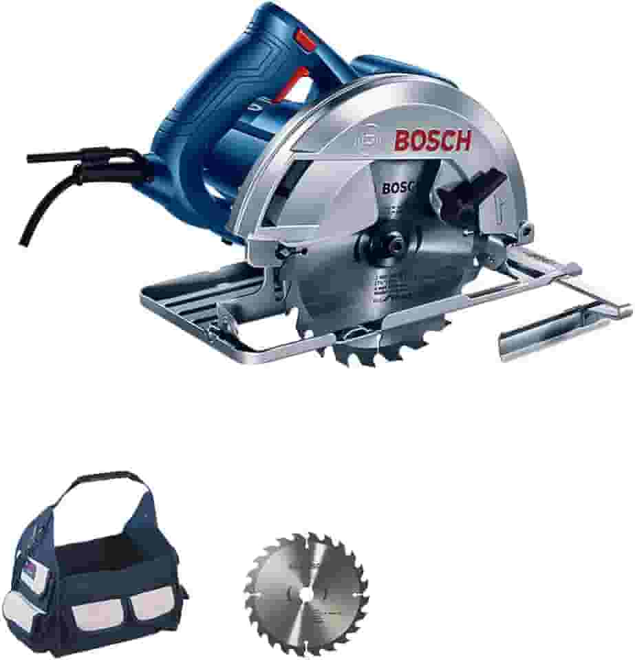 Bosch Serra Circular GKS 150 1500W 127V com 1 bolsa, 1 disco e 1 guia