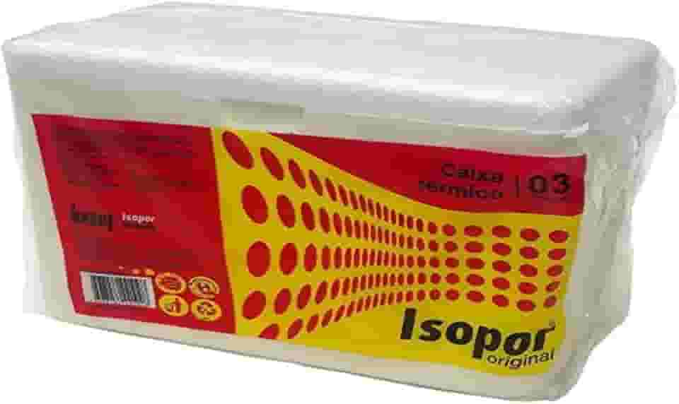 Caixa Térmica de Isopor, Knauf, 3 Litros, Sem Alça, 227x137x186mm