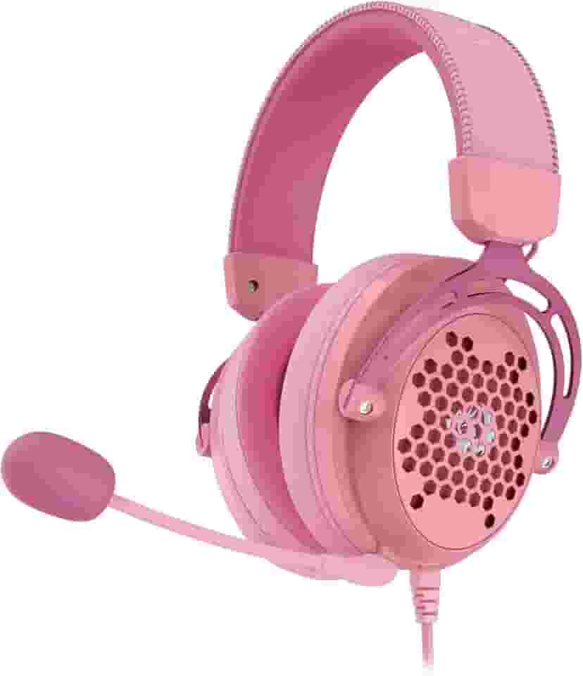 HEADSET GAMER REDRAGON DIOMEDES ROSA