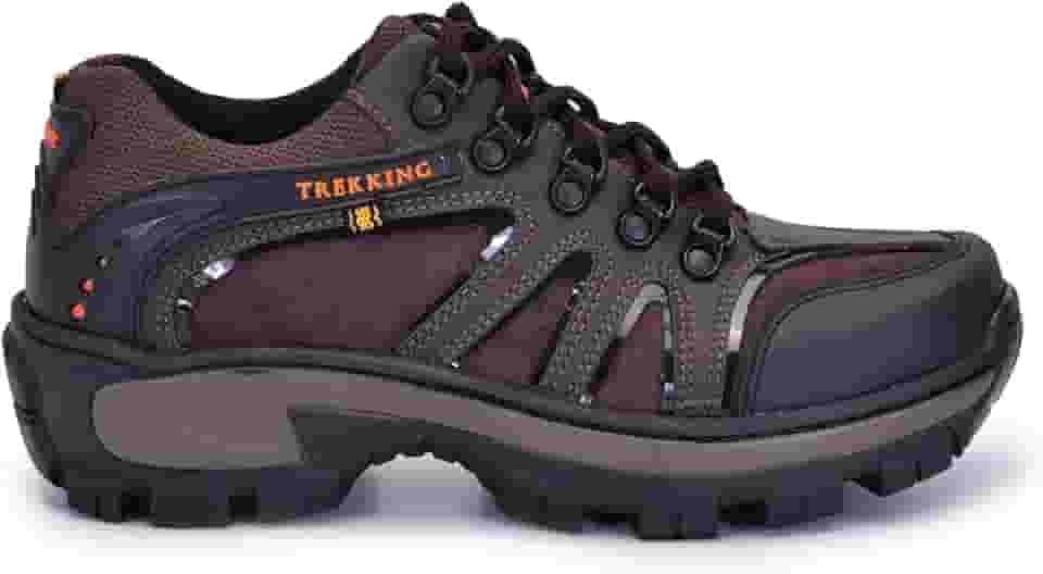 Coturno Adventure Cano Baixo Preto Marrom Resistente Sola Tratorado