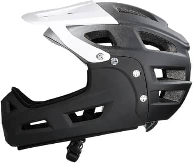 Dynwave Capacete de bicicleta respirável ajustável para skate, ciclismo, snowboard ventilado com viseira leve