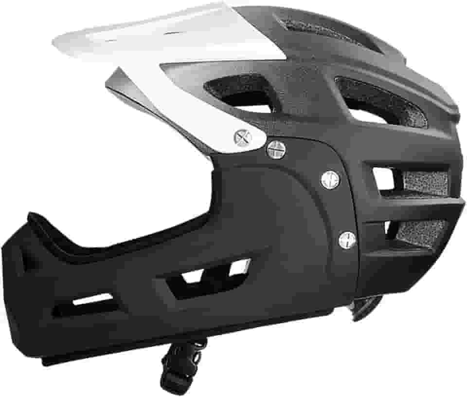 Dynwave Capacete de bicicleta respirável ajustável para skate, ciclismo, snowboard ventilado com viseira leve