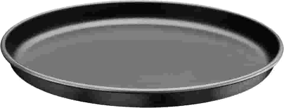 Forma de Pizza Assadeira Redonda em Alumínio Antiaderente Grafite – Resistente e Durável para Forno (31 cm)