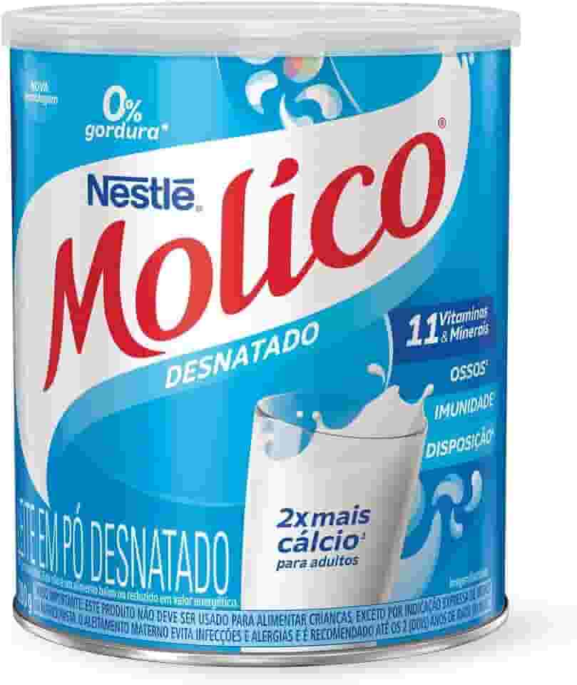 Leite em Pó Desnatado MOLICO Total Cálcio 280g Molico Sabor