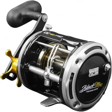 Carretilha Pesca Black Max 50 Marine Sports - Extra Pesada