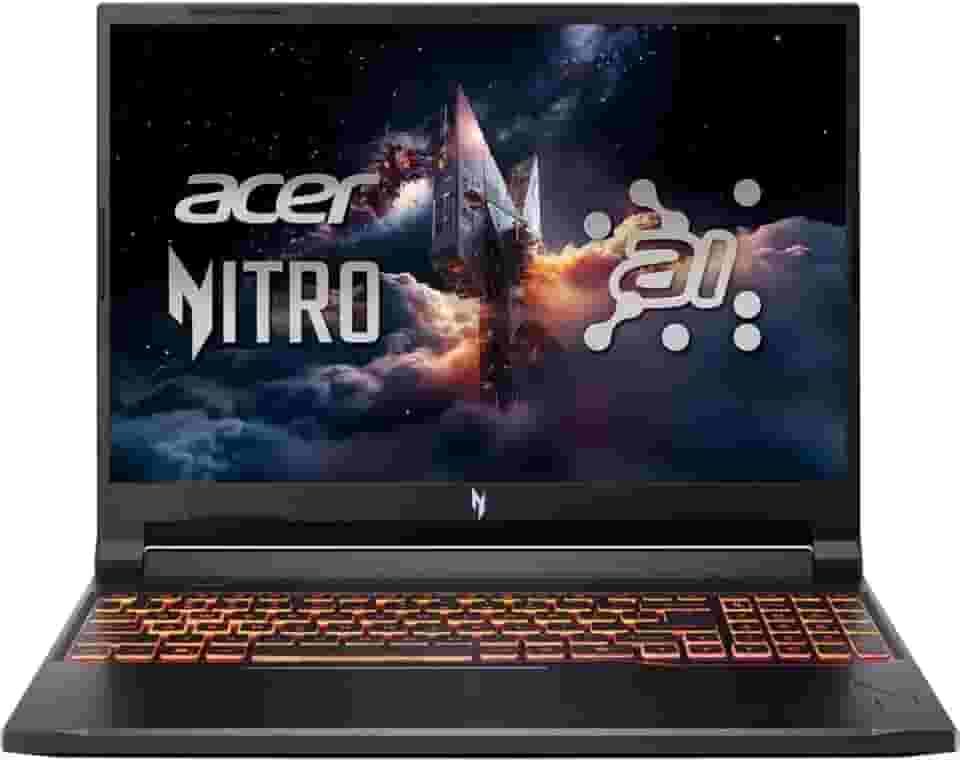 Acer Nitro V 16 AI ANV16-42-R96P, Notebook Gamer, AMD Ryzen 7 260, RTX 5050 8GB, 16GB RAM DDR5, SSD 512GB, Tela IPS 15.6' WUXGA 180Hz, Windows 11, Preto Shale