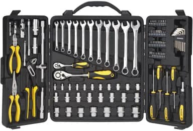 Stanley Mala de Ferramentas 110 Peças com Jogo de Chaves Fenda e Philips, Modelo STMT81244