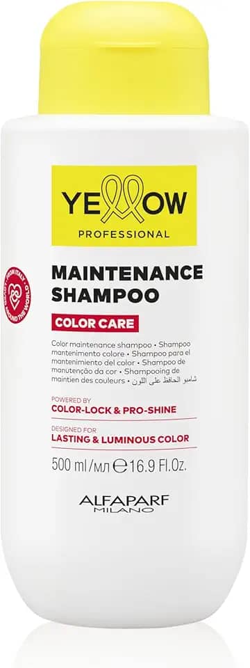Yellow Professional Color Care Shampoo - Shampoo de manutenção da cor - Ideal para cabelos tingidos 500ml