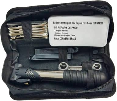Kit Ferramentas para Bike Reparo com Bolsa CBRN11582 - Commerce Brasil