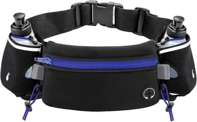 Cinto de Corrida de Hidratação, Cinto de Hidratação de Corrida, Cinto de Corrida com Garrafas, Bolsa de Cintura com Garrafa de Agua, Pochete de Corrida, Cinto com Suporte para Garrafa de Água