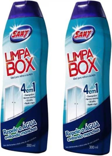 Kit Limpa Box Sany 4x1 300 ml (2 Limpa box)
