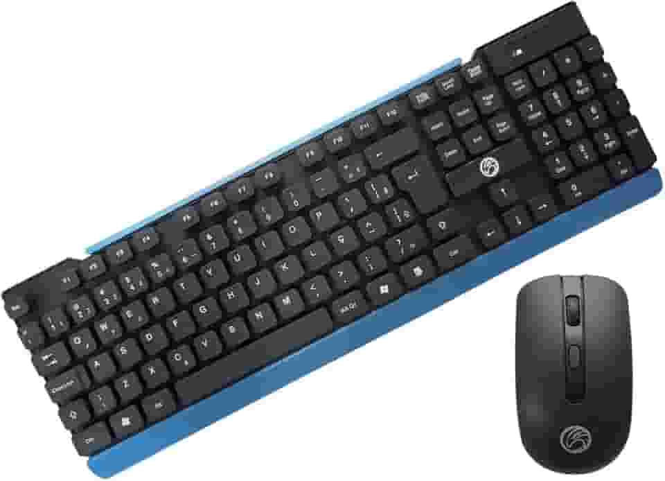 Kit Teclado e Mouse sem Fio BPC-5271/17 - Brazil PC