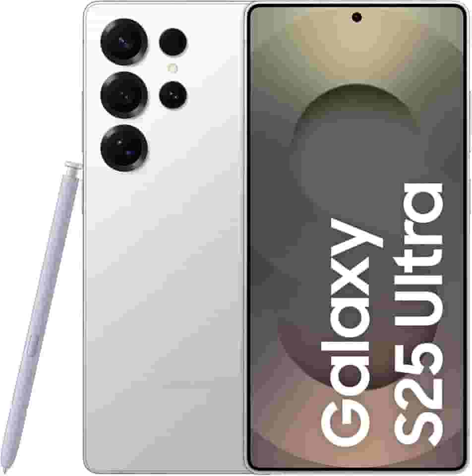 Celular Samsung Galaxy S25 Ultra 5G, 256GB, 12GB RAM, Câmera Quádrupla de 200+50+10+50, Tela Grande de 6.9', Titânio Prata