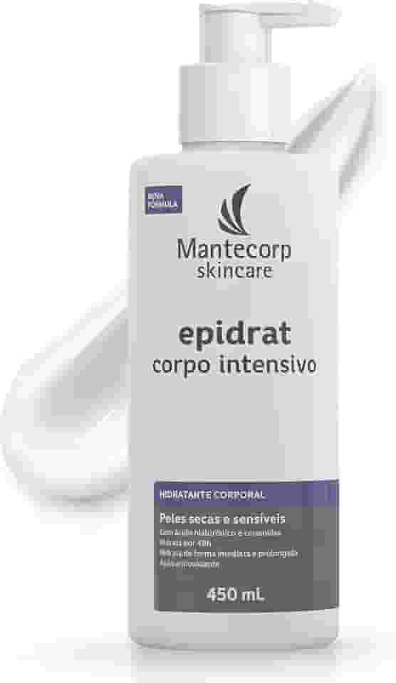 Hidratante Corporal Epidrat Intensivo - 450ml - Hidratação e Nutrição - Para Peles Secas - Fórmula de Longa Duração e Rápida Absorção - Mantecorp