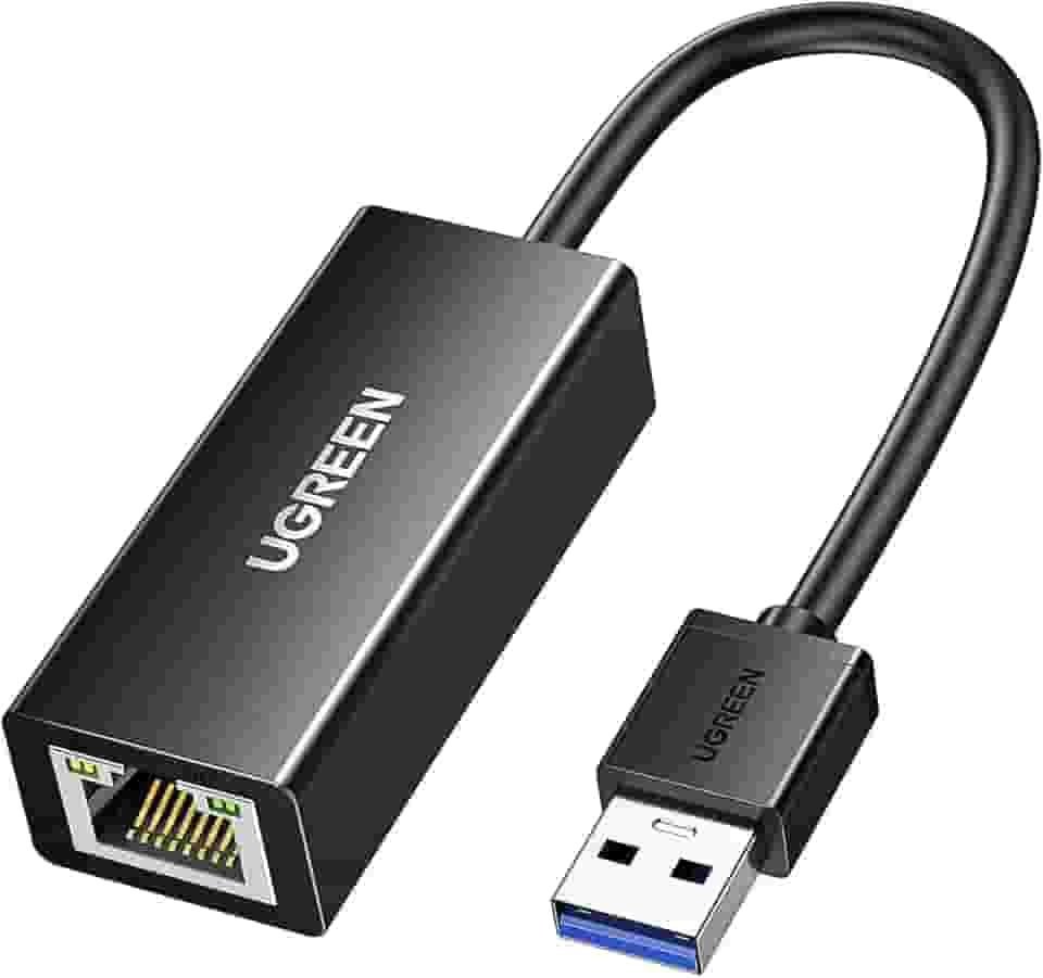 UGREEN Adaptador USB para Ethernet, adaptador Ethernet de 1000 Mbps com USB 3.0, sem driver, adaptador de rede LAN RJ45 compatível com Nintendo Switch, laptop, PC, MacBook, Windows, macOS, Li