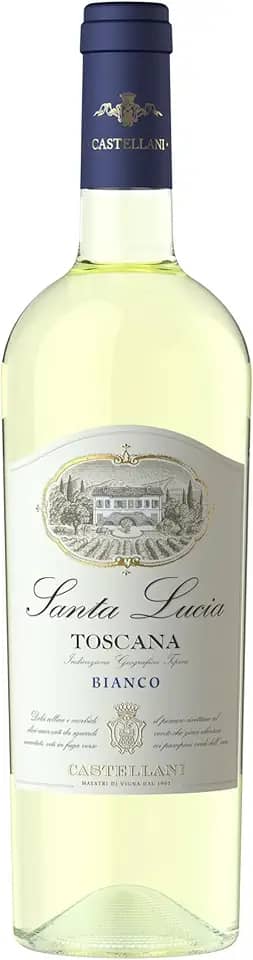 Vinho Italiano Santa Lucia Bianco IGT - Toscana, by Castellani 750ml