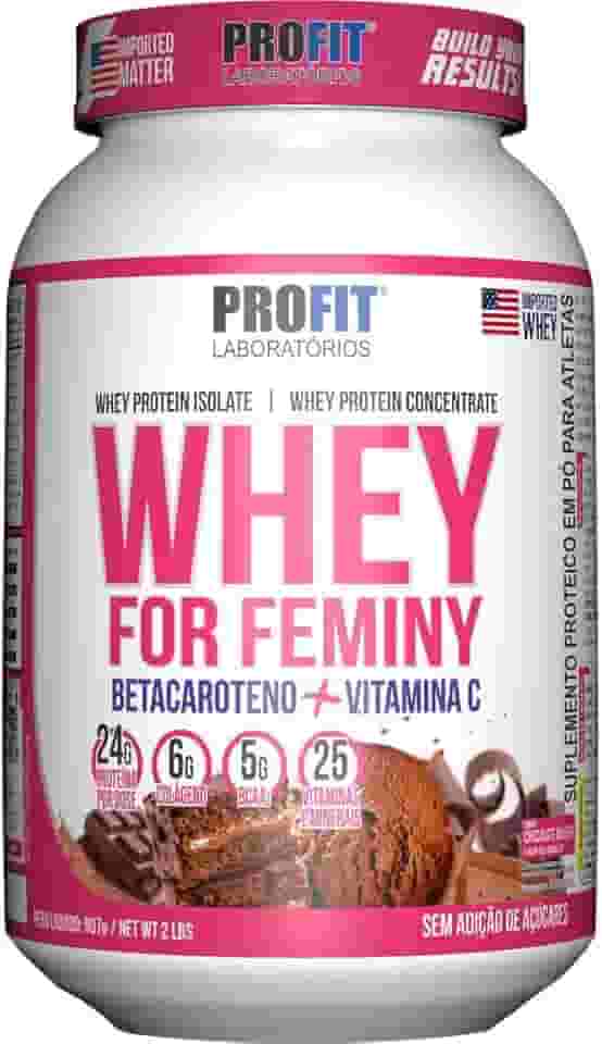 Profit Whey For Feminy Chocolate Ao Leite 907G