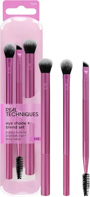 Real Techniques Pincel para Sombra e Pincel para Aplicação de Cores, Roxo