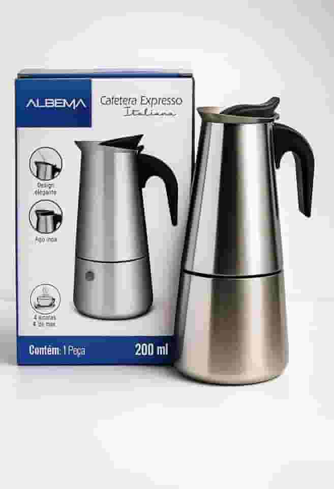 CAFETEIRA ITALIANA 4 CAFES (200ML)