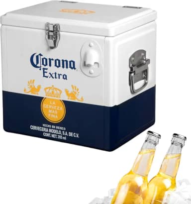 Cooler Corona 15 Litros Caixa Térmica Para Até 12 Cervejas bolsa freezer refrigerante Icebox Praia
