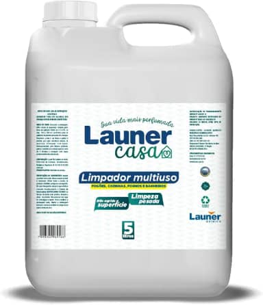 Launer Casa Limpador Multiuso (Limpeza Pesada,Desengordurante) 5L