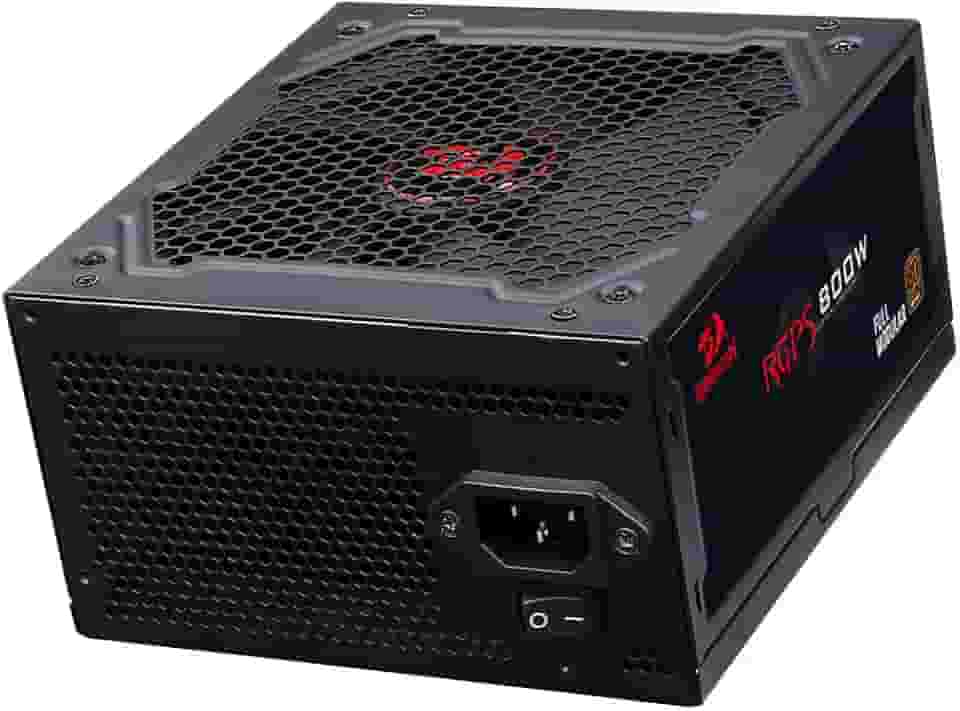 Fonte Gamer Redragon RGPS 800W Preta Full Modular 80 Plus Bronze ATX 3.1 PCIe 5.1 12V-2x6 GC-PS011 V2
