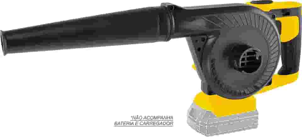 Vonder, Soprador/Aspirador, Bateria Intercambiável De 18 V, Sem Bateria E Sem Carregador, Isav 1823.