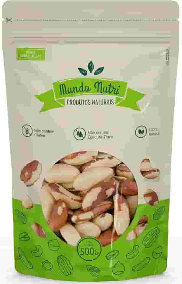 500g Castanha Do Pará Inteira Premium - Nova Safra