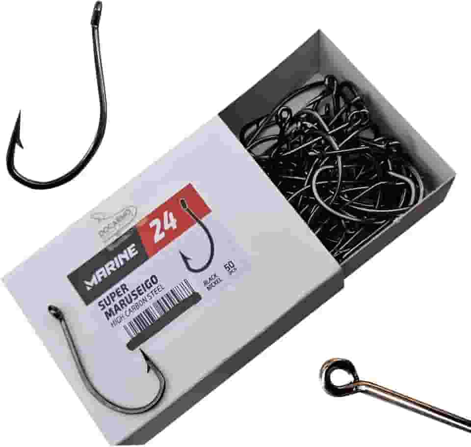 50 Anzol de Pesca Marine Sports Super Maruseigo n° 24 Farpa