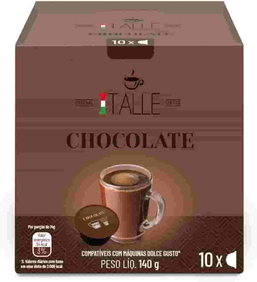 Cápsula De Chocolate Dolce Gusto Café Italle 10 Und