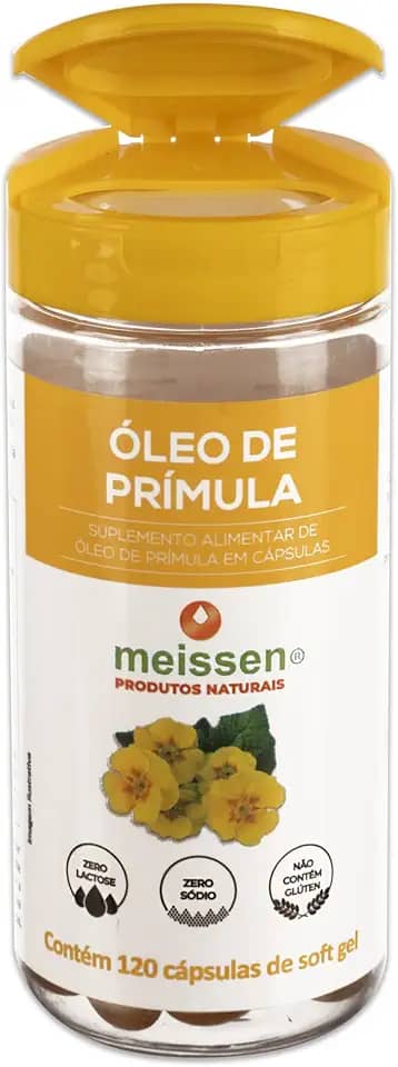 Óleo de Prímula 500Mg 120 Cápsulas, Meissen