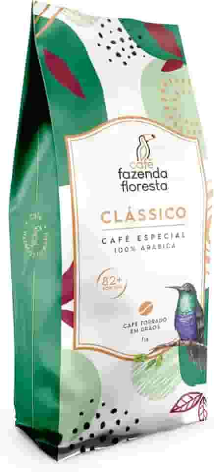 CAFE FAZENDA FLORESTA Café Fazenda Floresta Especial Clássico - Torrado Em Grãos 1Kg
