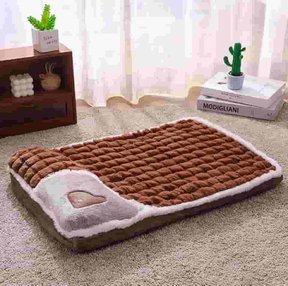 Cama Pet, Cama Colchão Ortopédica para Pet Cães 60 * 40 cm, Lavável e Resistente(Adequado Apenas para Raças de Pequeno a Médio Porte)
