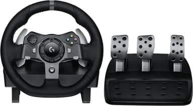 Volante Logitech G920 Driving Force e Pedais com Force Feedback para Xbox Series X|S, Xbox One, PC, Mac