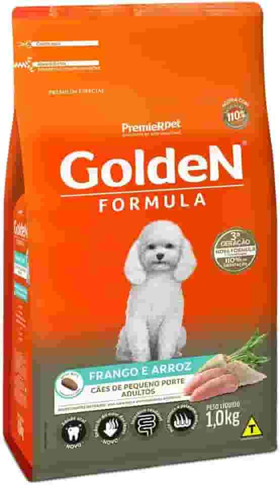 Golden - Ração Fórmula Mini Bits para Cães Adultos de Pequeno Porte Sabor Frango e Arroz - 10,1kg Premier Pet para Todas Pequeno Adulto -