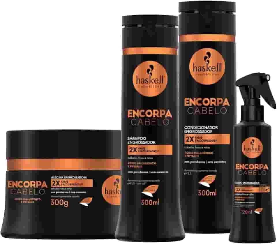 Kit Completo Haskell Encorpa Cabelo 300ml