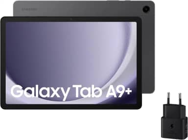 Samsung Galaxy Tab A9+ 10,9 polegadas, 8 GB de RAM, 128 GB de armazenamento de memória expansível, Wi-Fi + 5G, grafite
