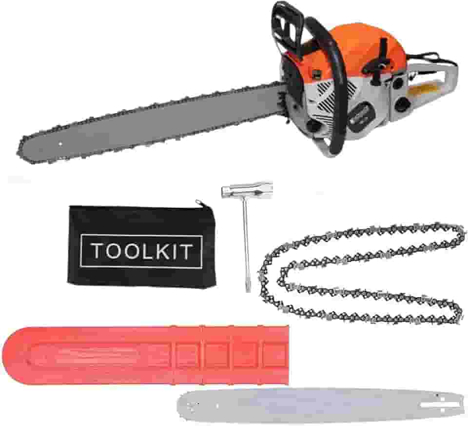 Motosserra Gasolina, 2 Tempos, 78 Cilindradas, 3.0HP, Sabre 55 Centímetros, Motosserra Profissional