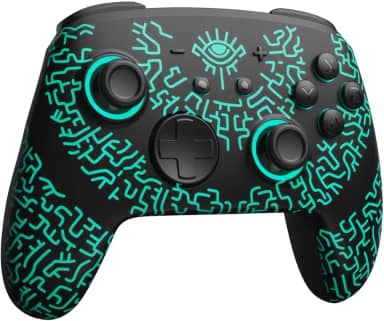 Controle Sem Fio Rgb Com Nfc Para Nintendo Switch, Pc, Android E Ios