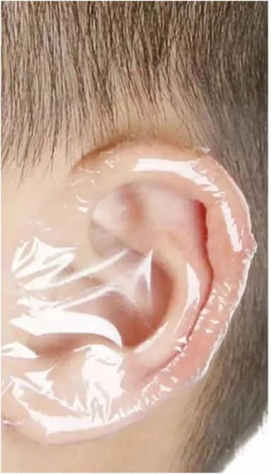 Genérico 40 Protetores Ouvido Adulto Impermeável Touca Banho Natação