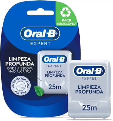 Fio Dental Oral-B Expert Limpeza Profunda 25m 1 Unidade