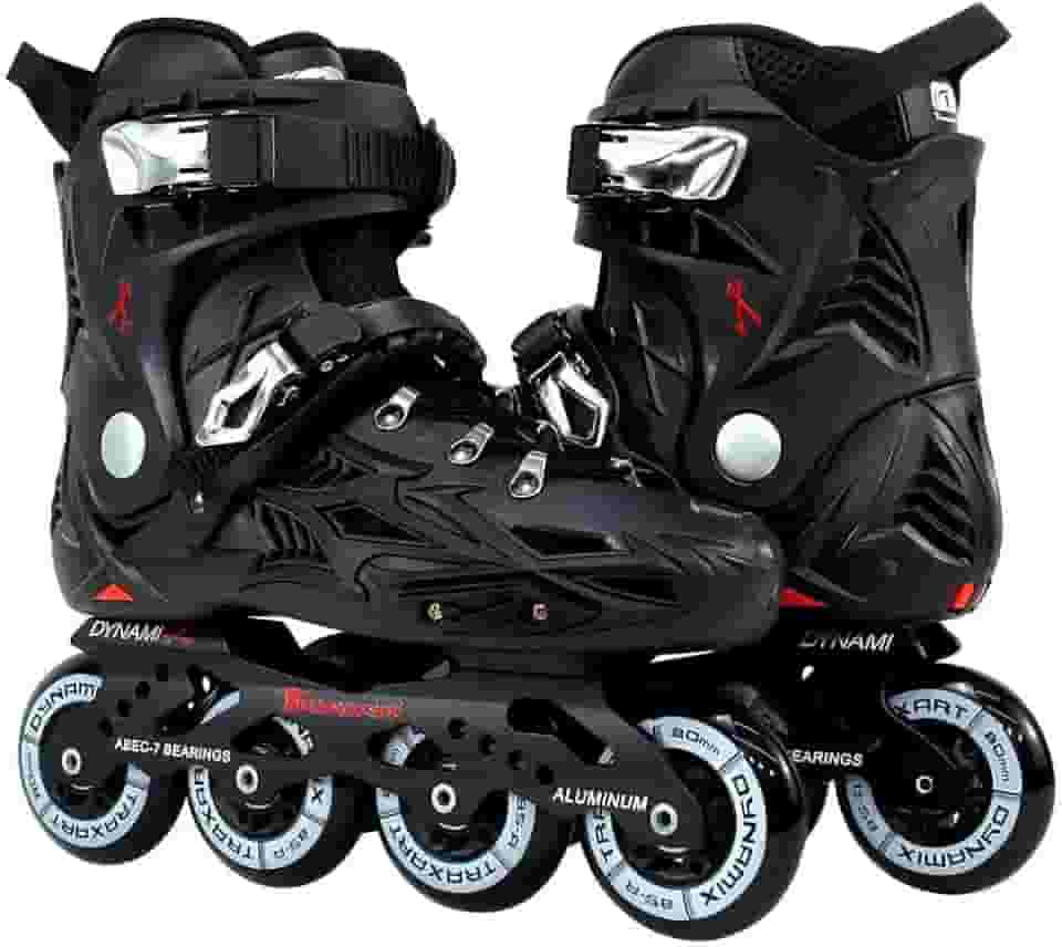 Patins Traxart Dynamix Preto Versão 2-80mm ABEC-7