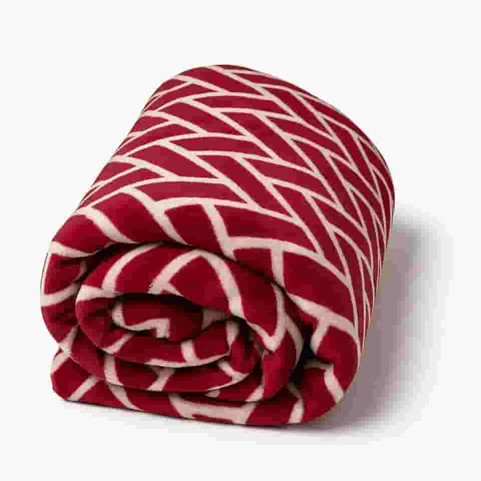 Manta Cobertor Em Microfibra 180x200cm Toque Aveludado Estampada Casal 1 Peça | ADMIRARE (RETANGULAR)