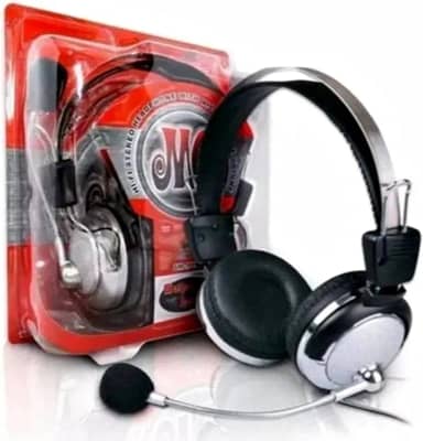 Fone De Ouvido Gamer Headphone Plugx F-301 Super Bass Com Microfone
