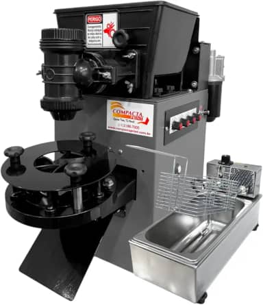 Máquina De Fazer Salgados E Doces Compacta Pop 4.0 + Fritadeira Elétrica 3 Litros - Compacta Print (110, Volts)