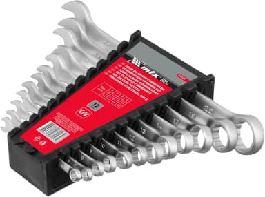 Mtx Jogo De Chave Combinada Cromo Fosco De 6 X 22 Mm 12 Peças