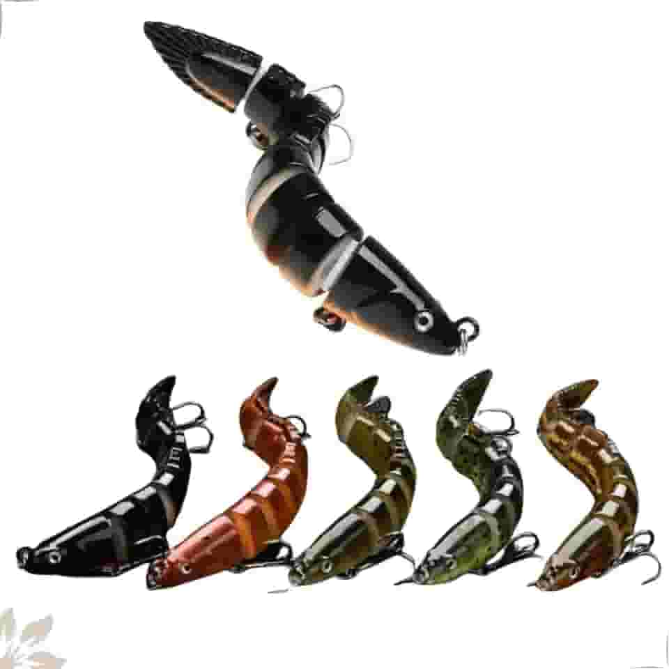 LEGNA Isca Artificial Articulada Tucunaré Dourado Pirarara, 1 Unidade